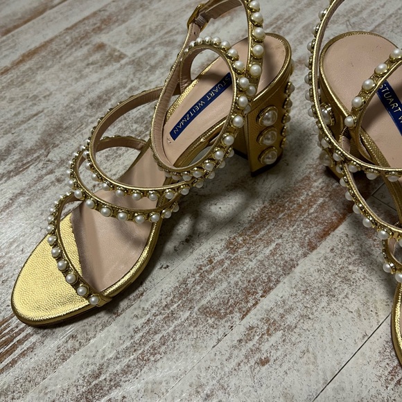 Stuart Weitzman Pearl gladiator heels - Picture 2 of 4